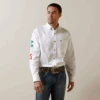 Ariat Ariat Men’s Team Logo Classic Fit Shirt
