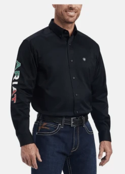 Ariat Ariat Men's Team Mexico Black Shirt