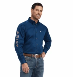 Ariat Ariat Men's Team Poseidon Long Sleeve Shirt