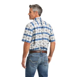 Ariat Ariat Men's VenTek Outbound Classic Fit Button Down Shirt -Ariat ariat ariat mens ventek outbound classic fit butto 2