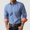 Ariat Ariat Men's Wren Cobalt Long Sleeve Shirt