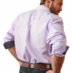 Ariat Ariat Men's Wrinkle Free Flynn Fitted Button Down Shirt -Ariat ariat ariat mens wrinkle free flynn fitted button 4