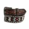 Ariat Ariat Men's Zig Zag Beaded Laced Belt