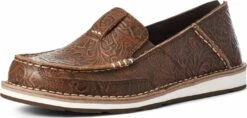 Ariat Ariat Women's Brown Floral Embossed Cruiser