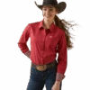 Ariat Ariat Women's Cardinal Red Kirby Shirt