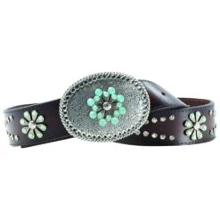 Ariat Ariat Women's Mint Rhinestone Belt Size XL