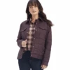 Ariat Ariat Women's Puffer Trucker Mulberry Wine Jacket C4