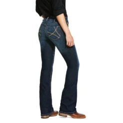 Ariat Ariat Women's R.E.A.L. Mid Rise Stretch Remi Boot Cut Jean C4 -Ariat ariat ariat womens real mid rise stretch remi boot 3