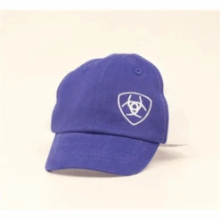 Ariat Blue And White Infant Cap