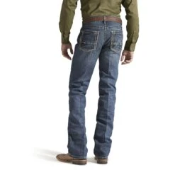 Ariat Men's Ariat M5 Slim Fit Straight Leg Jean 10014010 -Ariat ariat mens ariat m5 slim fit straight leg jean 100 4